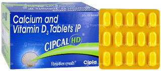 Cipcal Hd 500 Mg/500iu | Order Cipcal Hd 500 Mg/500iu Tablet Online at ...