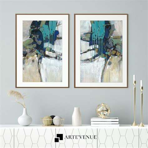 Gallery Wall Set: Glided Legacy, Set of 6 Paintings | Customization ...