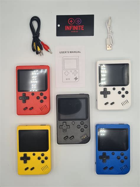 Consola GameBox Plus Portátil 400 Juegos - INFINITE GAMING