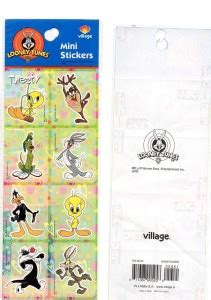 Looney Tunes 8 cm Devil TAZMANIA Stickers Decal POSTICKERS Tweety ...