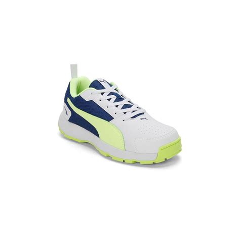 Buy Puma Cricket Highrun Mens Off White Cricket Sports Shoes Online