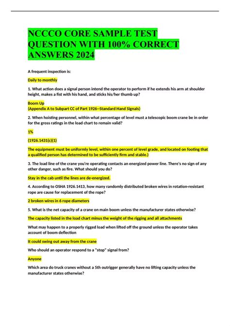 Image result for Core Test Questions