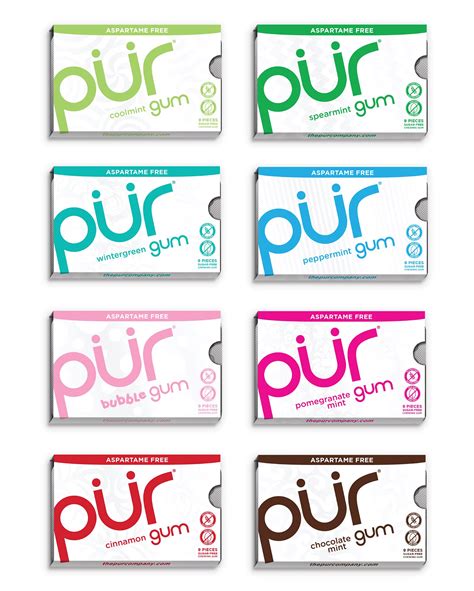 Buy PUR Gum | Aspartame Free Chewing Gum | 100% Xylitol | Sugar Free ...