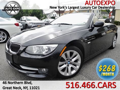 2013 BMW 3-SERIES 328I CONVERTIBLE 52169 Miles BLACK CONVERTIBLE 6 CYLINDER AUTO