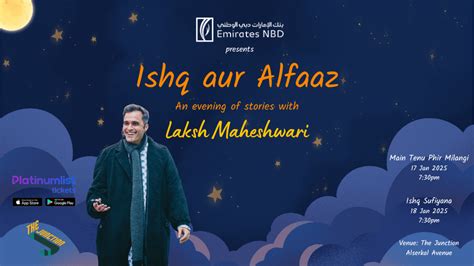 Ishq aur Alfaaz – An evening of stories with Laksh Maheshwari at The ...