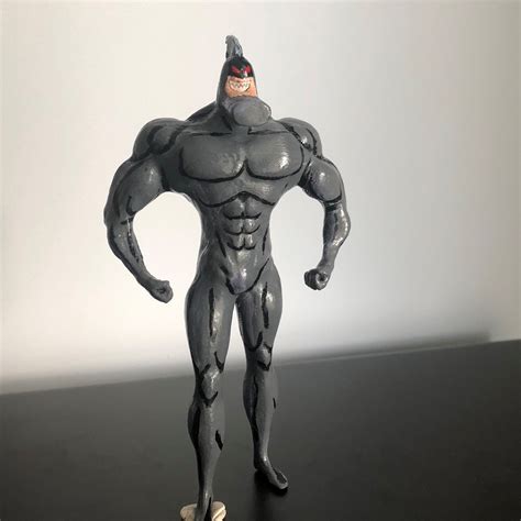 OBJ-Datei Crimson Chin / Nega-Chin 👽 ・3D-druckbares Modell zum ...