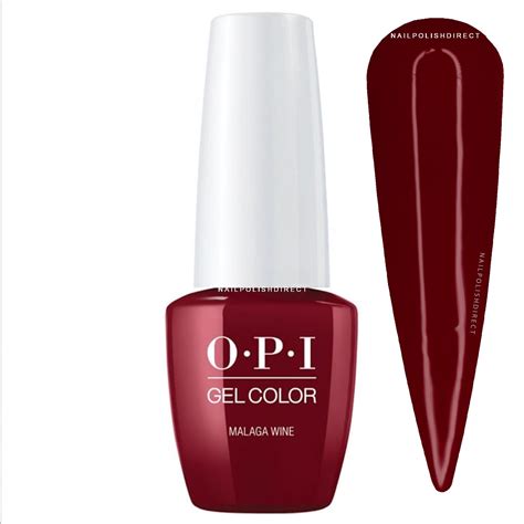 OPI Gel Polish - Malaga Wine 15ml (GC L87) | Nail Polish Direct