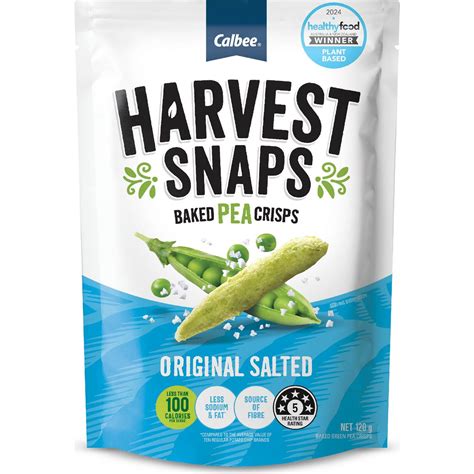 Calbee Harvest Snaps Original Salted 120g | Woolworths