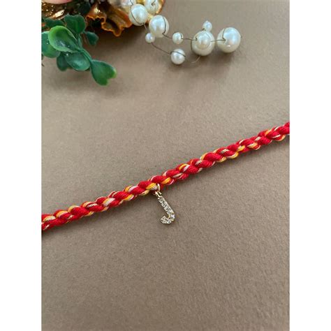Buy Digital Dress Room Letter J Name Rakhi Bracelet Designs Online