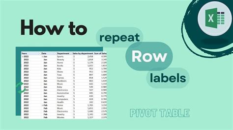 Image result for PivotTable Hide Column Labels