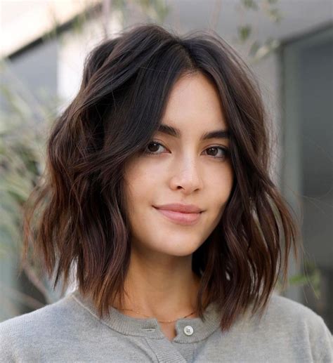 50 best medium length haircuts for thick hair to try in 2023 hair ...