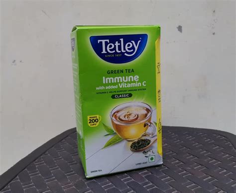Tetley Loose Green Tea Leaves 250g, Classic Flavour, Immune With Added ...