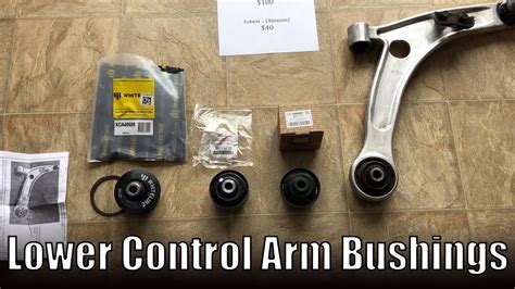 Image result for Signs of Lower Control Arm Bushing Problems