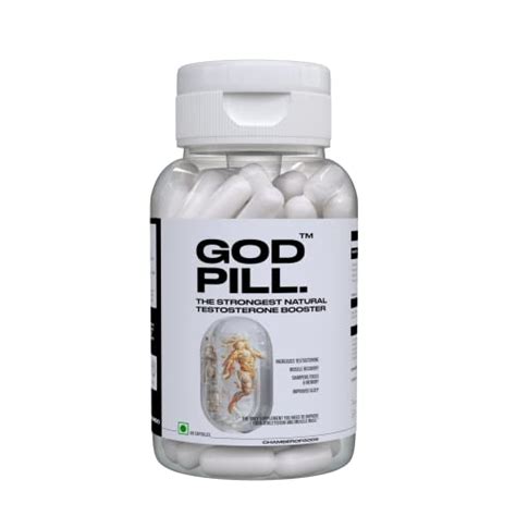 GODPILL | Testosterone Supplement for men with Tongkat-Ali, Fadogia ...