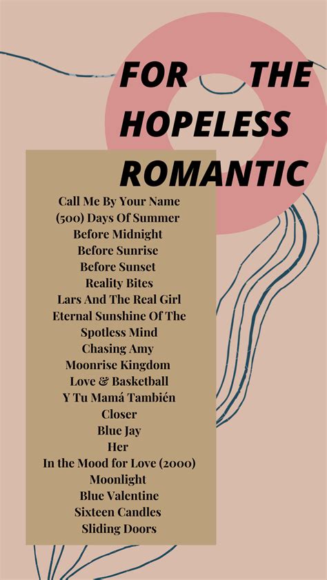 Hopeless romantic movie – Artofit