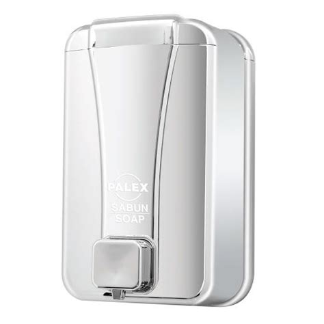 Palex Plastik Sıvı Sabun Dispenseri Krom 500 mL