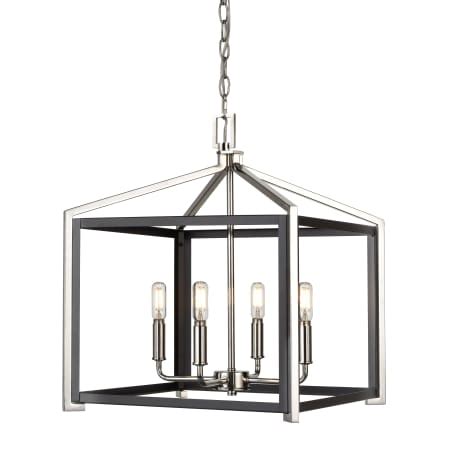 Innovations Lighting 376-4CR-BPN-16 Wiscoy 4 Light 16" Wide Pendant ...