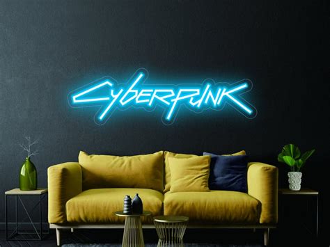 Cyberpunk Neon Sign Cyberpunk 2077 Afterlife Led Light Cyber - Etsy India