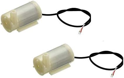 Robotbanao 2 Pieces of Micro DC 6-9V Submersible Pump Mini Water Pump ...