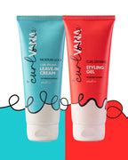 Curlvana Curl Styling Essentials: Leave-in Cream And Gel