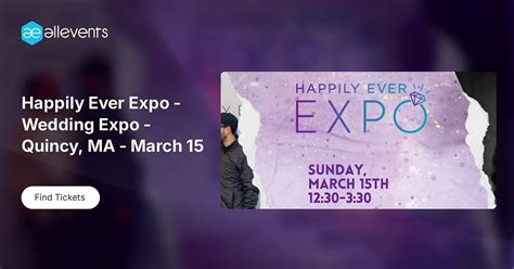 Happily Ever Expo - Wedding Expo - Quincy, MA - March 15, Marriott ...