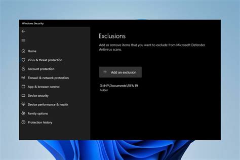 Image result for Windows Defender Exceptions