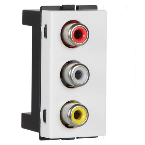 Havells Fabio RCA Socket 1M | mykit | Buy online | Buy Havells, Sockets ...