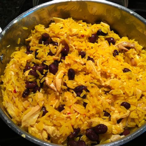 Yellow Rice, Chicken & Black Beans