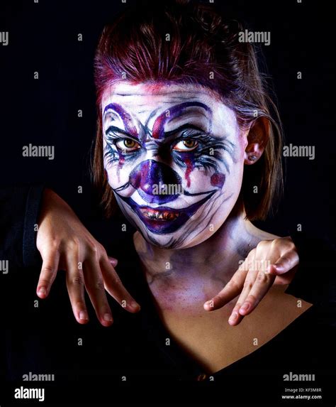 Creepy Halloween Face Paint