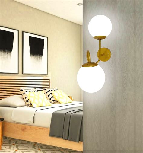 Lyse Decor Classic Wall Light Lamp for Bedroom, Living Room, Interior ...