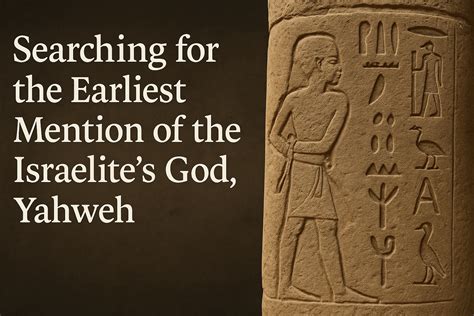 What Language Did Yahweh Speak? Exploring Ancient Linguistic Roots