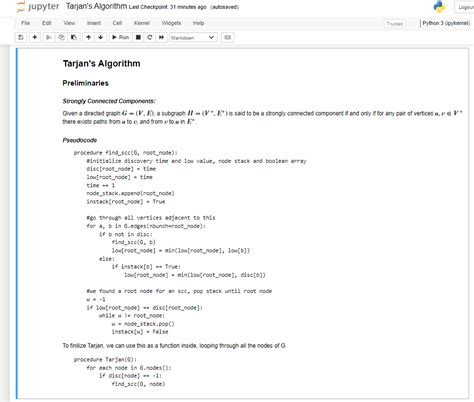 Image result for Tarjan's Algorithm
