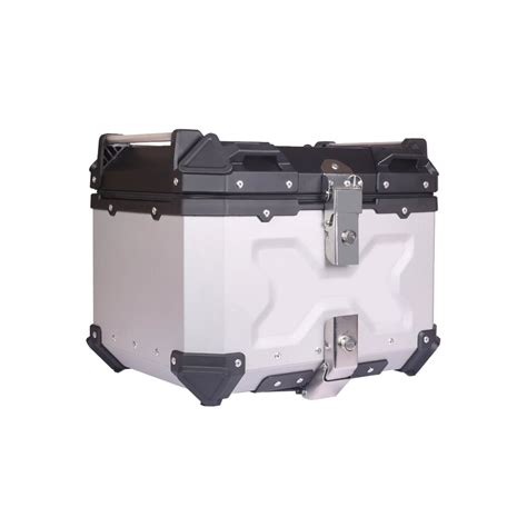 AUTOPOWERZ 45L Motorcycle Top Case Aluminum Motorcycle Tail Box for St