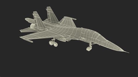 Sukhoi SU-34 Fighter Jet 3D Model - TurboSquid 2382850