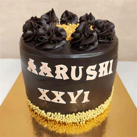 Designer Chocolate Cake - DP Saini Florist & Baker's