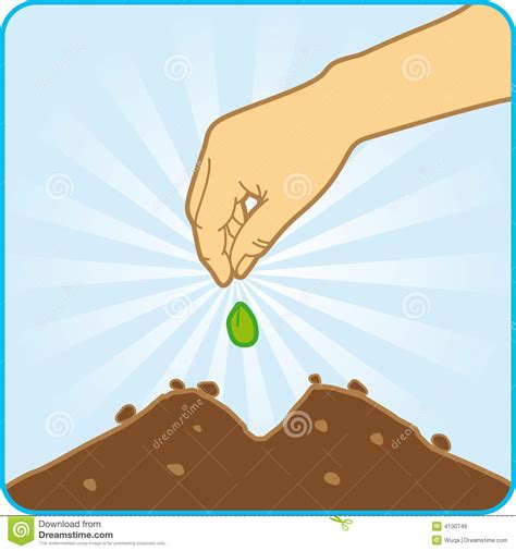 Spreading seed clipart - Clipground