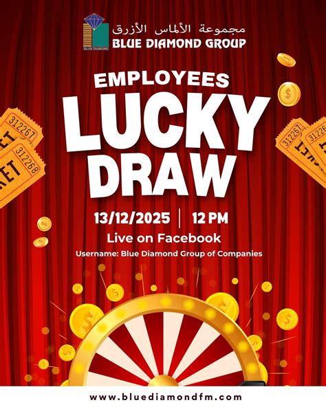 BLUE DIAMOND IMPLOYEES LUCKY DRAW 2025, Online event, Dubai, United ...