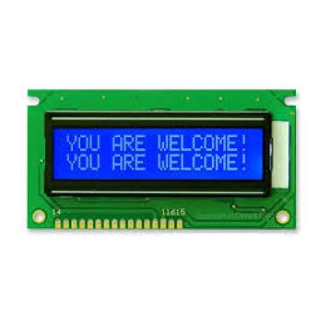 LCD DISPLAY 16X2 Blue