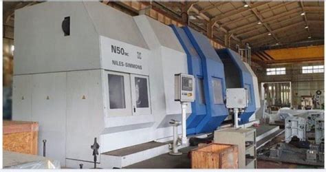 Niles Simmons 5-Axis Heavy Duty N50MC / 6000 CNC Slant Bed Milling ...
