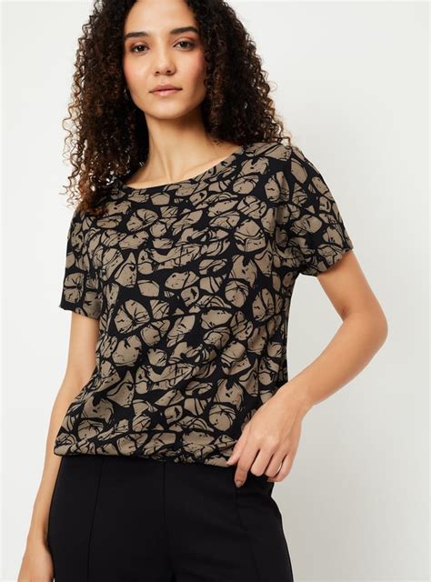 Buy Women Printed T-shirt Online at just Rs. 399.0 - 1000014656717 ...
