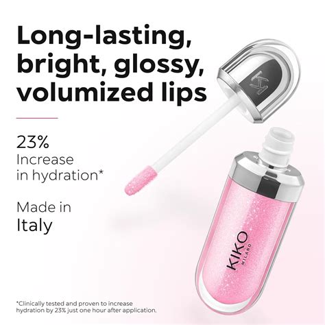 KikoMilano KIKO Milano 3D Hydra Lip Gloss – High Shine, India | Ubuy