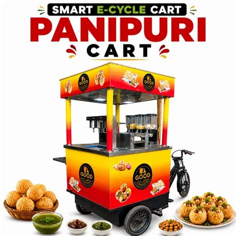 E Cycle Cart Panipuri And Bhel - Smart E Cycle Cart Panipuri And Bhel ...