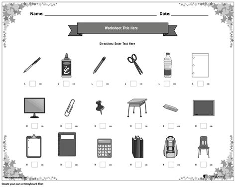 Image result for Measuring Classroom Objects Worksheet