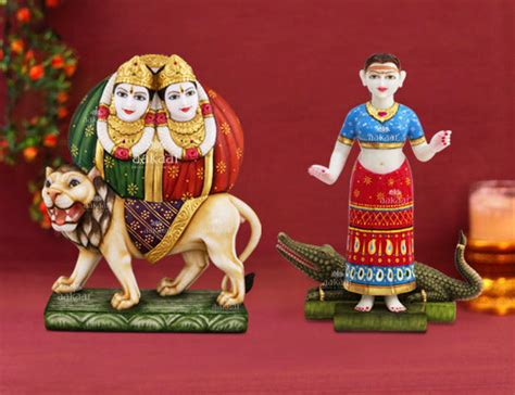 Wooden Pooja Temples, Mandirs for Home | Marble Murtis, Idols, Statues ...
