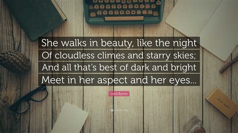 She Walks In Beauty Like The Night | The Tube