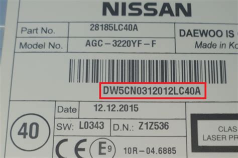 Image result for Nissan Note Radio Code