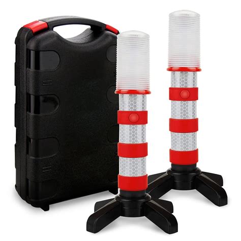Buy Road Flares for Car Emergency - High Intensity LED Road Flares Kit ...