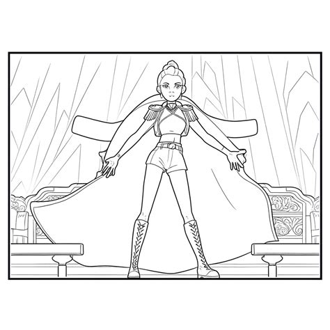 Free Huntrix Coloring Pages – KPop Demon Hunters (Printable PDF & PNG, No Login)