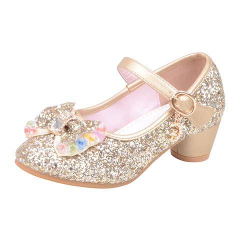 TOWED22 Girls Dress Shoes, Girls Flats Mary Jane Princess Shoes Wedding ...