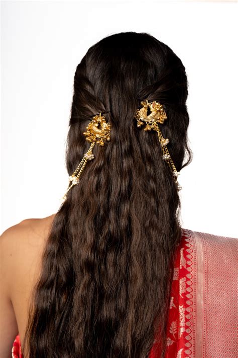 Birds Nest earing with chain – Spicy Jewels
